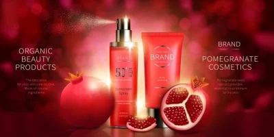 طرح لایه باز کرم انار